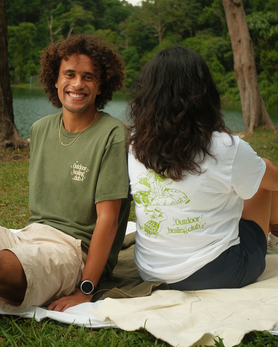 Outdoor Healing Club T-shirt (White)